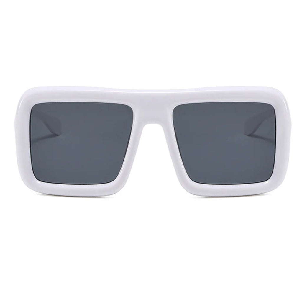The Pillar |Oversized Retro Square PC Sunglasses