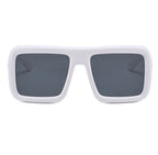 The Pillar |Oversized Retro Square PC Sunglasses