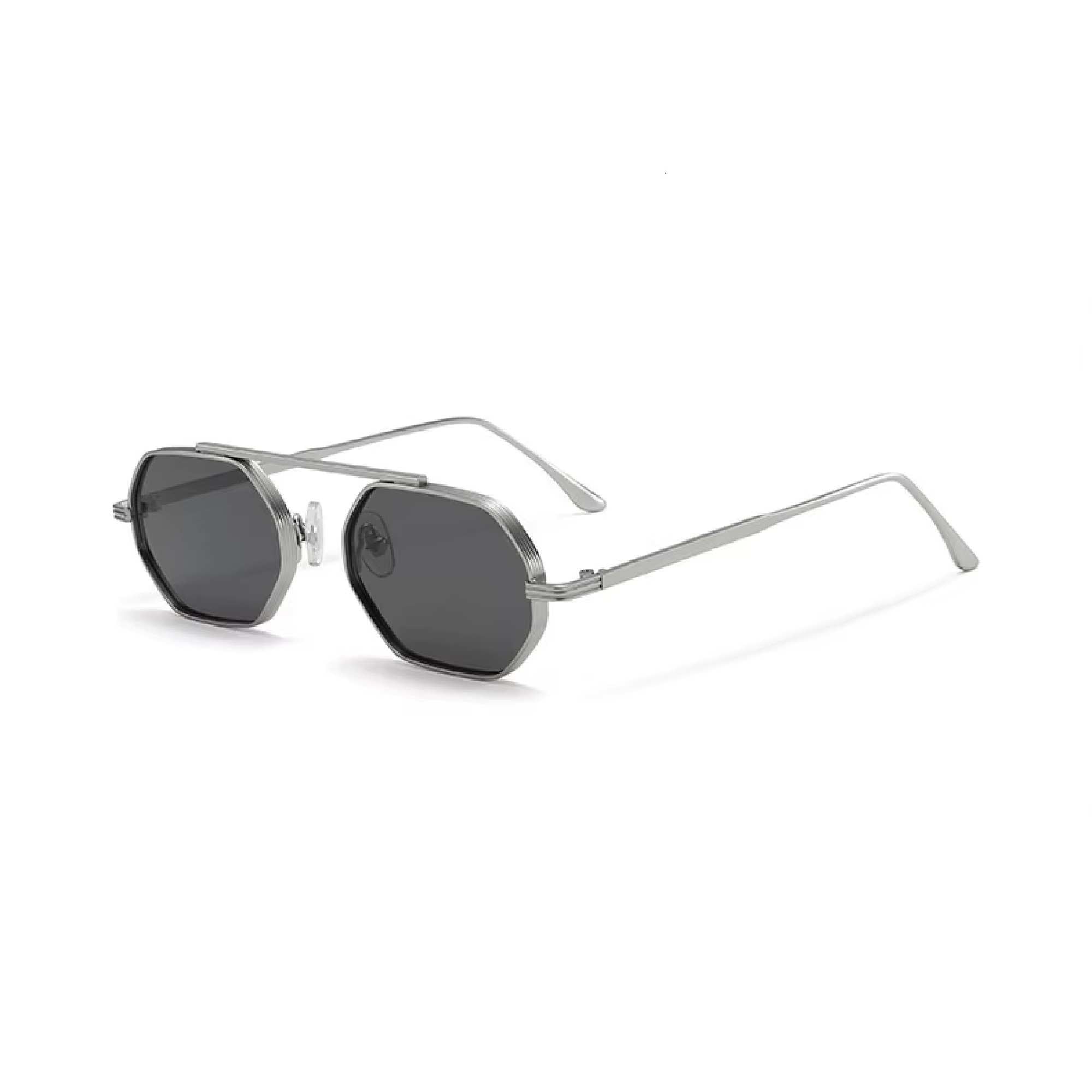 Paloma | Classic Oval / Octagon Metal Sunglasses