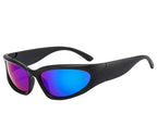 The Interceptor | Futuristic Wraparound Acetate Sunglasses