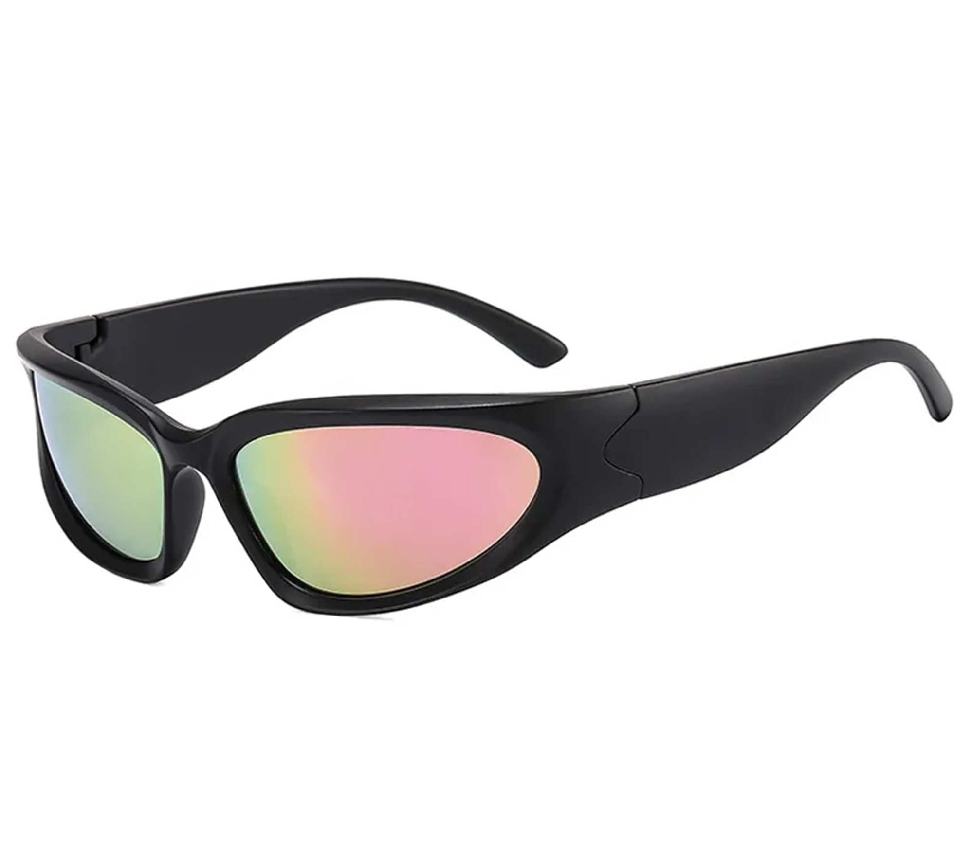 The Interceptor | Futuristic Wraparound Acetate Sunglasses