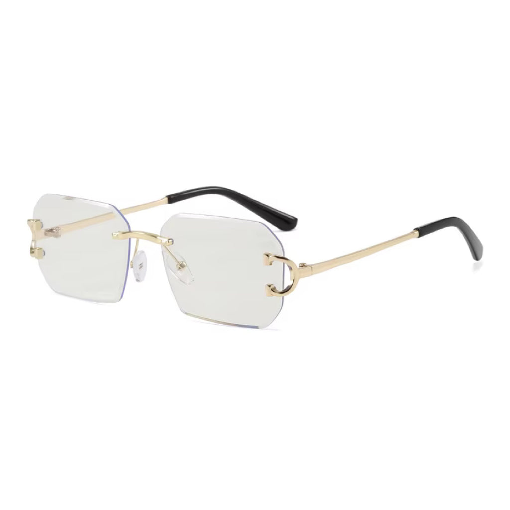 Shift Varen | Photochromic Rectangle Rimless Sunglasses
