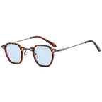 Mayfair | Retro Vintage Square Metal & Acetate Sunglasses