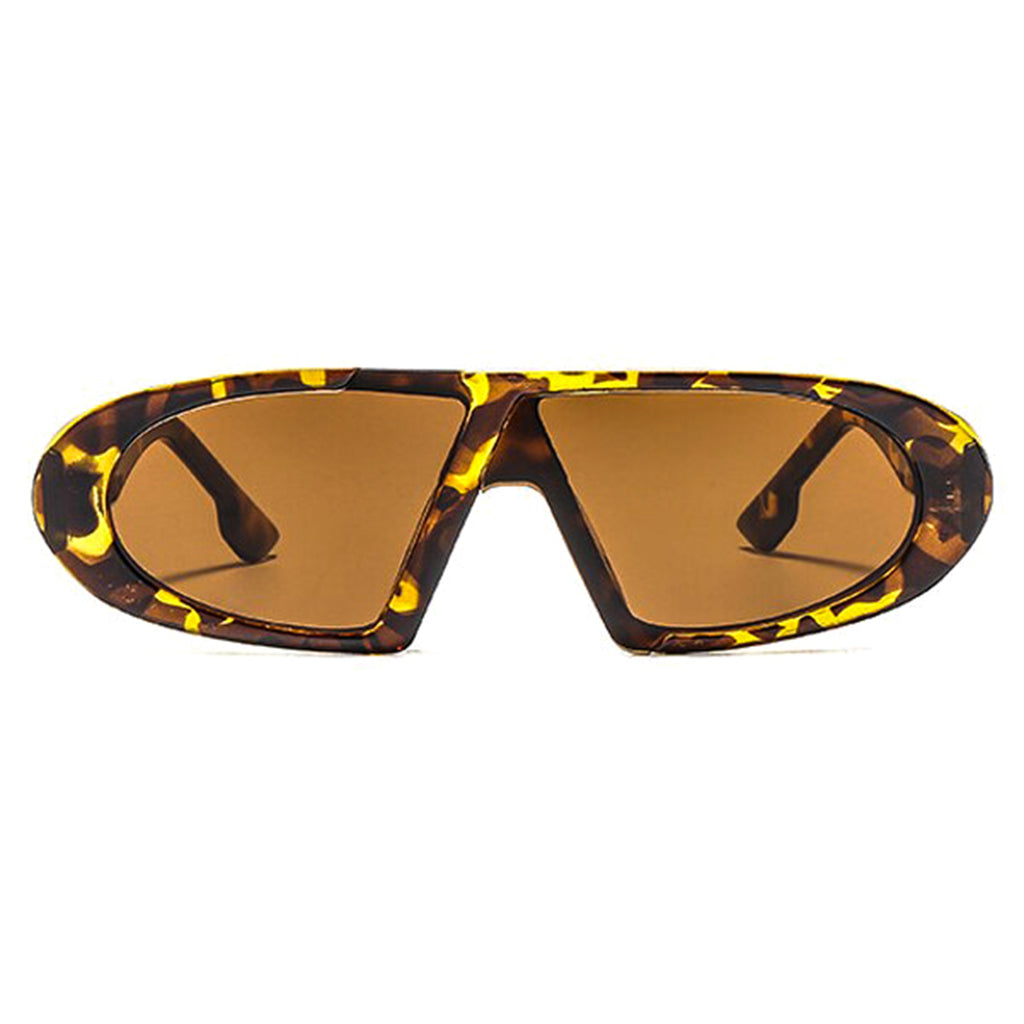 Pinnacle | Futuristic Oval Acetate Sunglasses