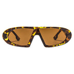 Pinnacle | Futuristic Oval Acetate Sunglasses