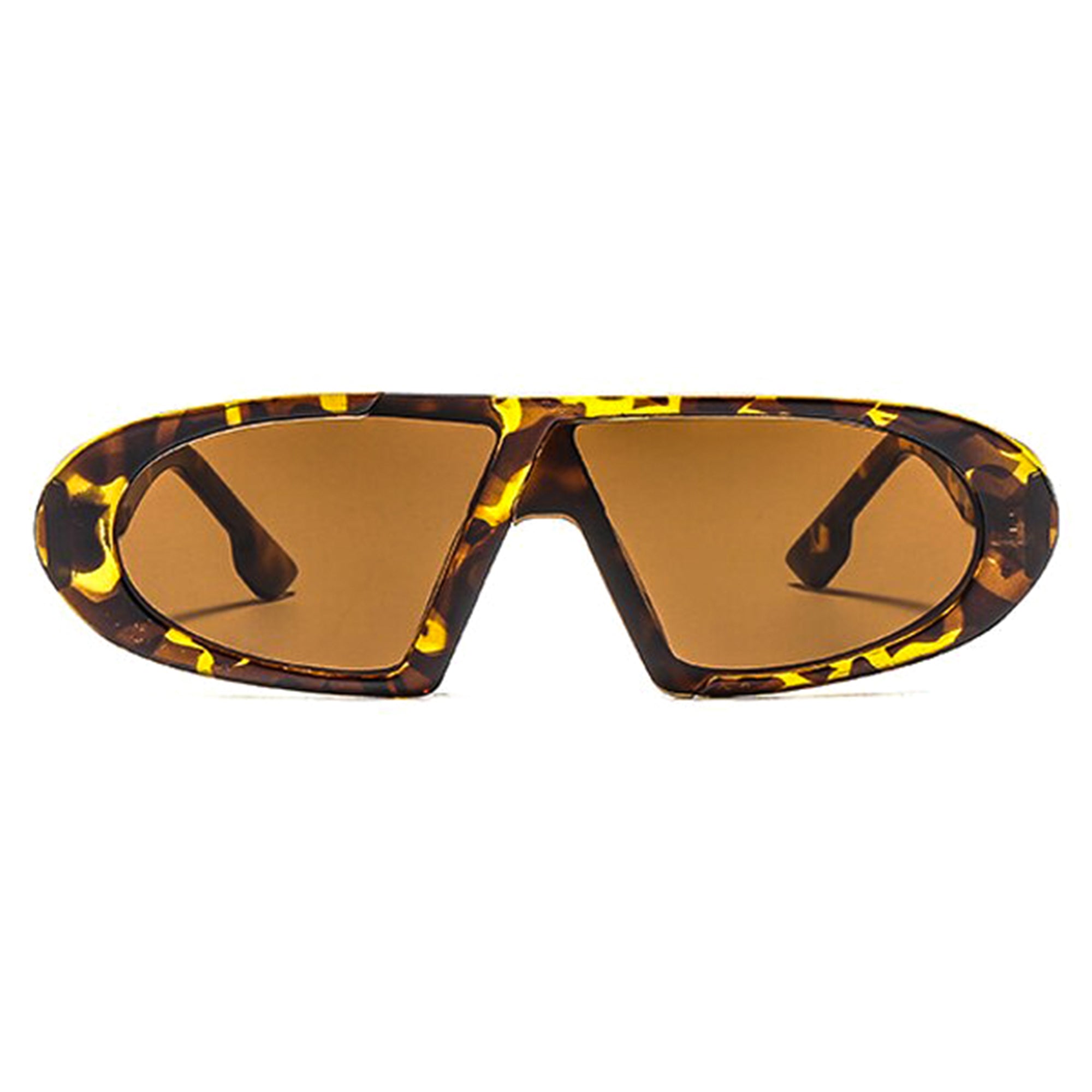 Pinnacle | Futuristic Oval Acetate Sunglasses