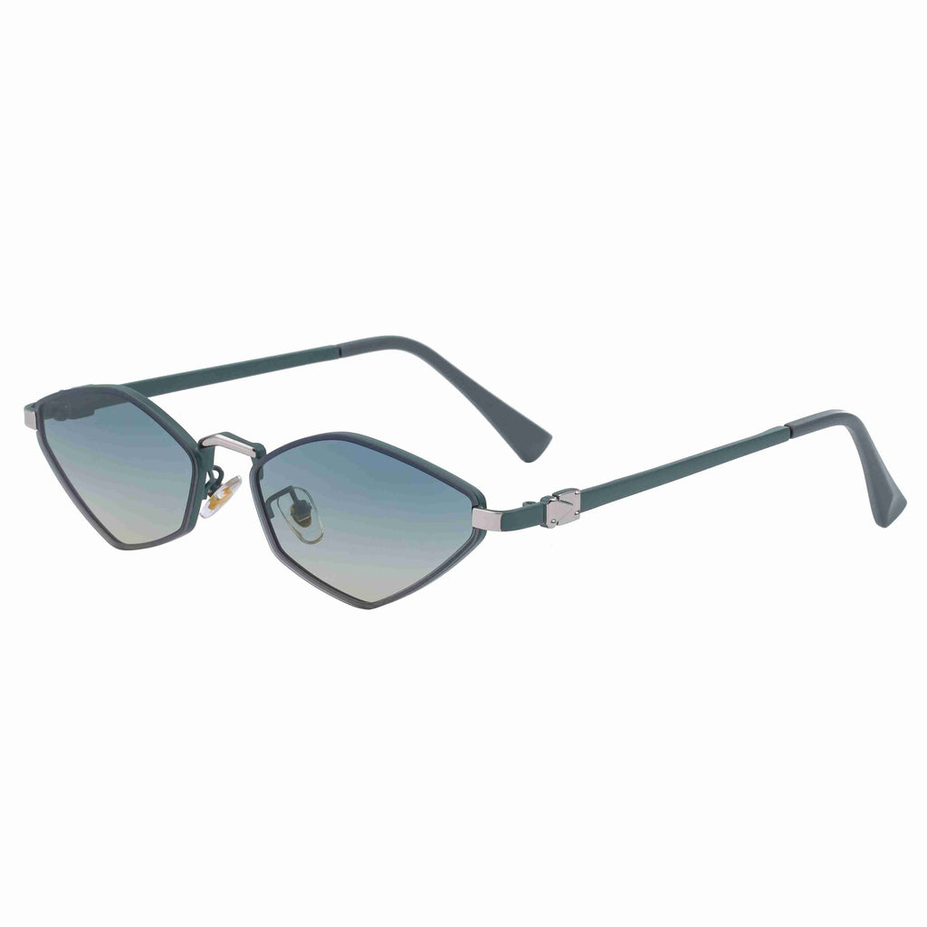 Onyx | Classic Cat-Eye Metal Sunglasses
