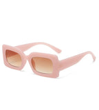 Flint | Fashion Rectangle Acetate Sunglasses