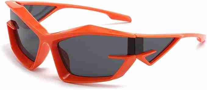 Aero Zenith | Futuristic Wraparound Acetate Sunglasses