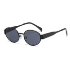 Nova Wire | Classic Oval Metal Sunglasses