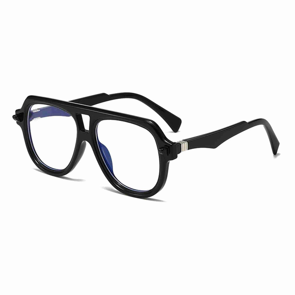 Graphite | Oversized Fashion Navigator Acetate Sunglasses