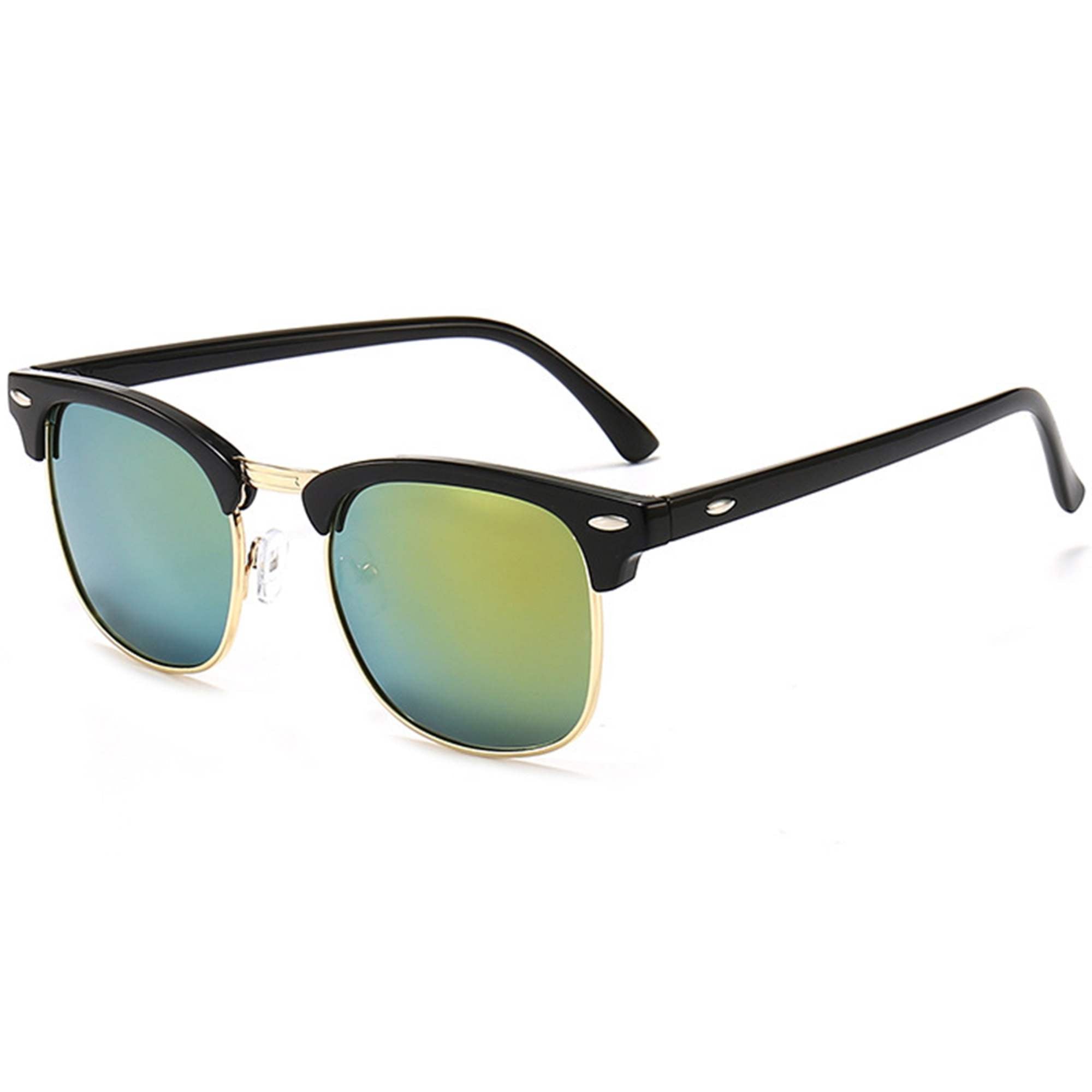 Cannes | Retro Vintage Clubmaster Acetate Sunglasses