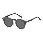 Halo | Adjustable Tint Round Metal Sunglasses