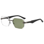 Shift Arden | Photochromic Rectangle Rimless Sunglasses