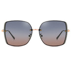 Caspian |Oversized Square PC Sunglasses