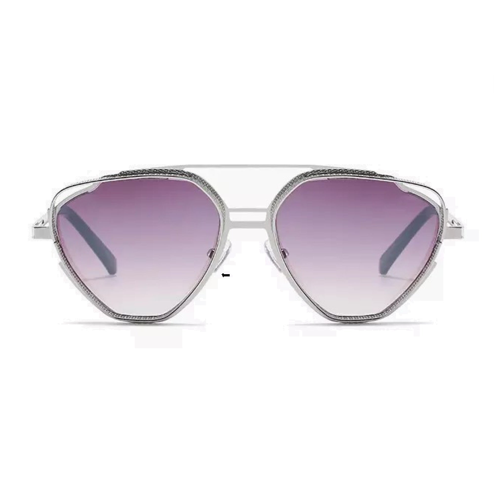 The Director |Retro Vintage Pilot Metal Sunglasses