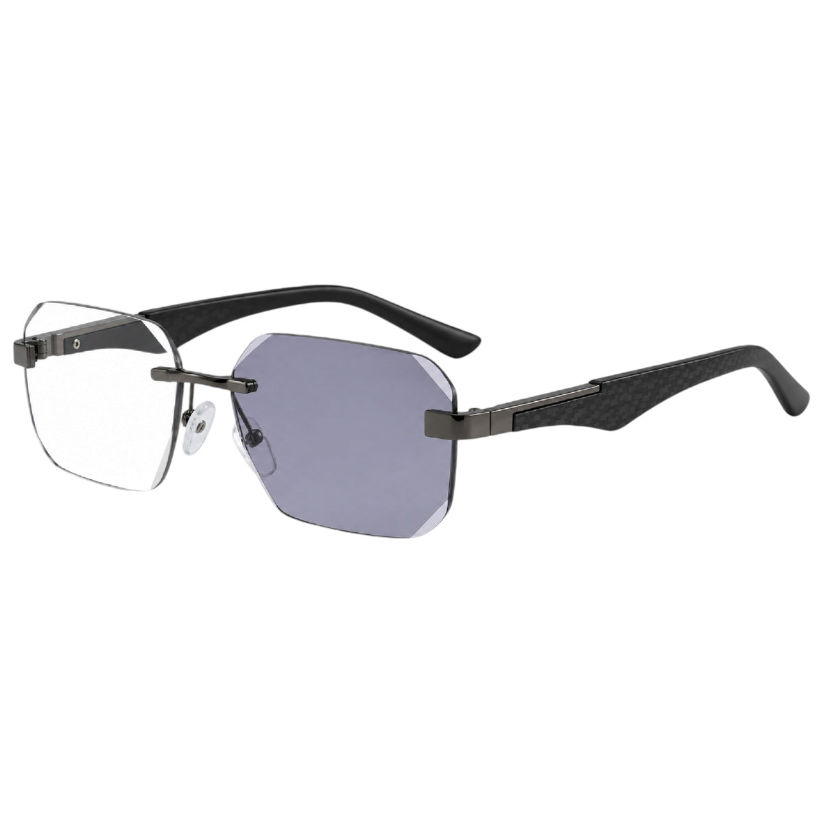 Shift Arden | Photochromic Rectangle Rimless Sunglasses