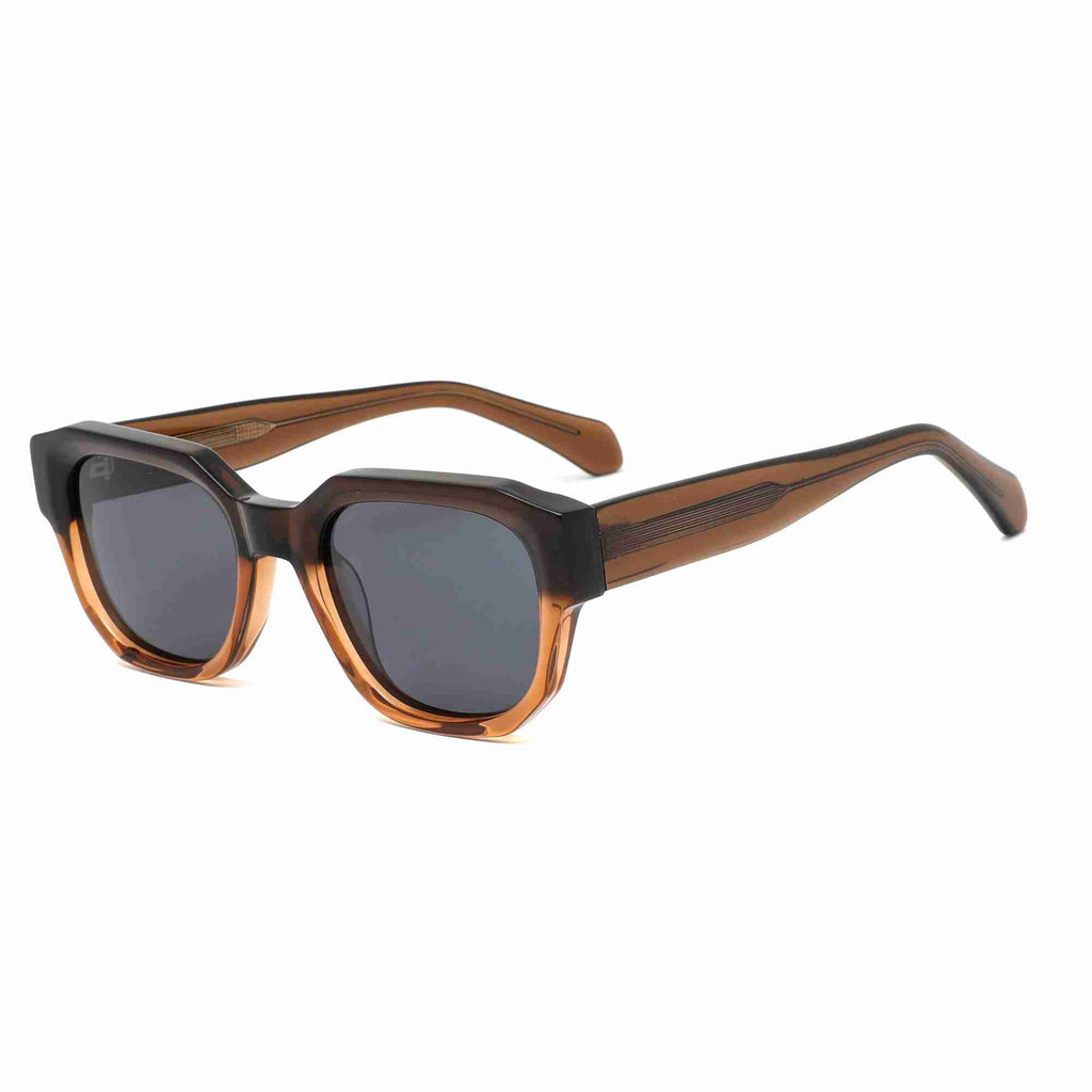 Bordeaux | Classic Square Acetate Sunglasses