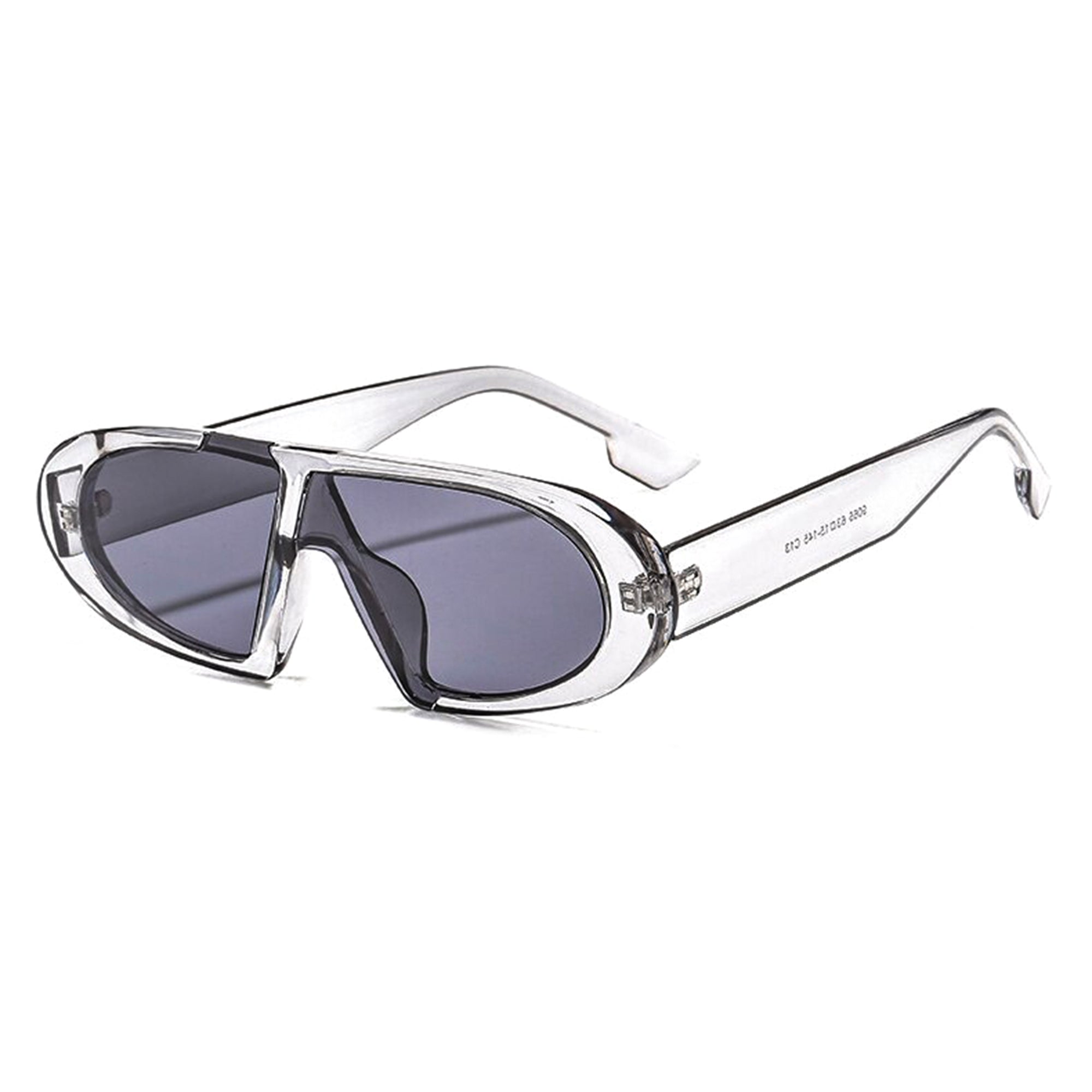 Pinnacle | Futuristic Oval Acetate Sunglasses