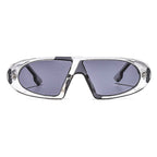 Pinnacle | Futuristic Oval Acetate Sunglasses