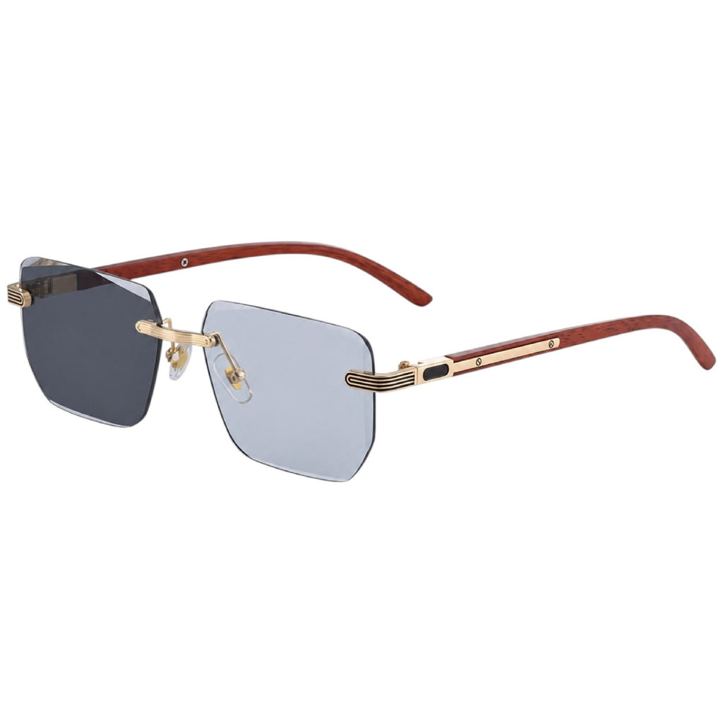 Shift Sora | Photochromic Rectangle Rimless Sunglasses