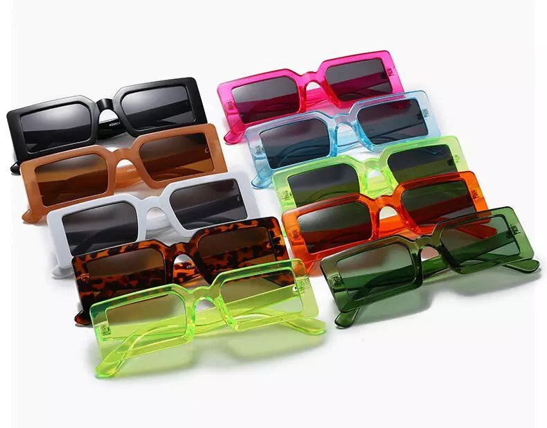Sienna Glow |Classic Rectangle PC Sunglasses
