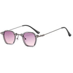 Mayfair | Retro Vintage Square Metal & Acetate Sunglasses