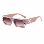 Slate | Fashion Rectangle Acetate Sunglasses