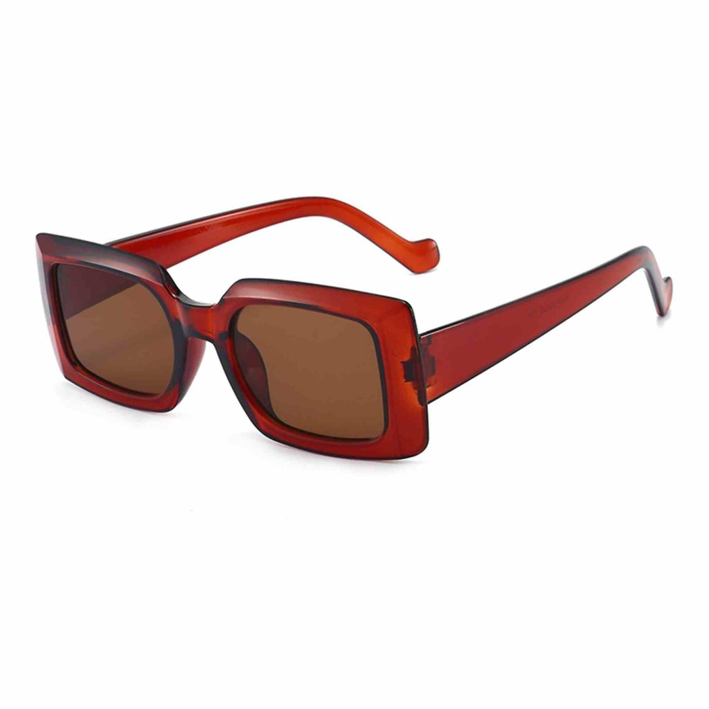 The Critic | Fashion Rectangle Acetate Sunglasses