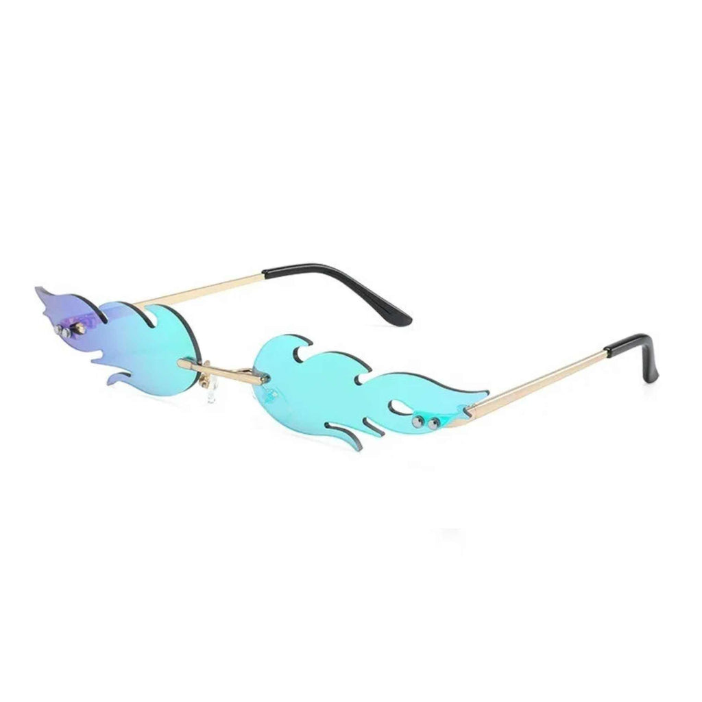 Fire | Funky Fire Metal Sunglasses