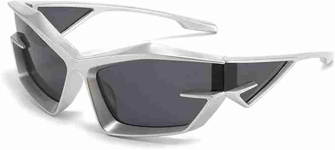 Aero Zenith | Futuristic Wraparound Acetate Sunglasses