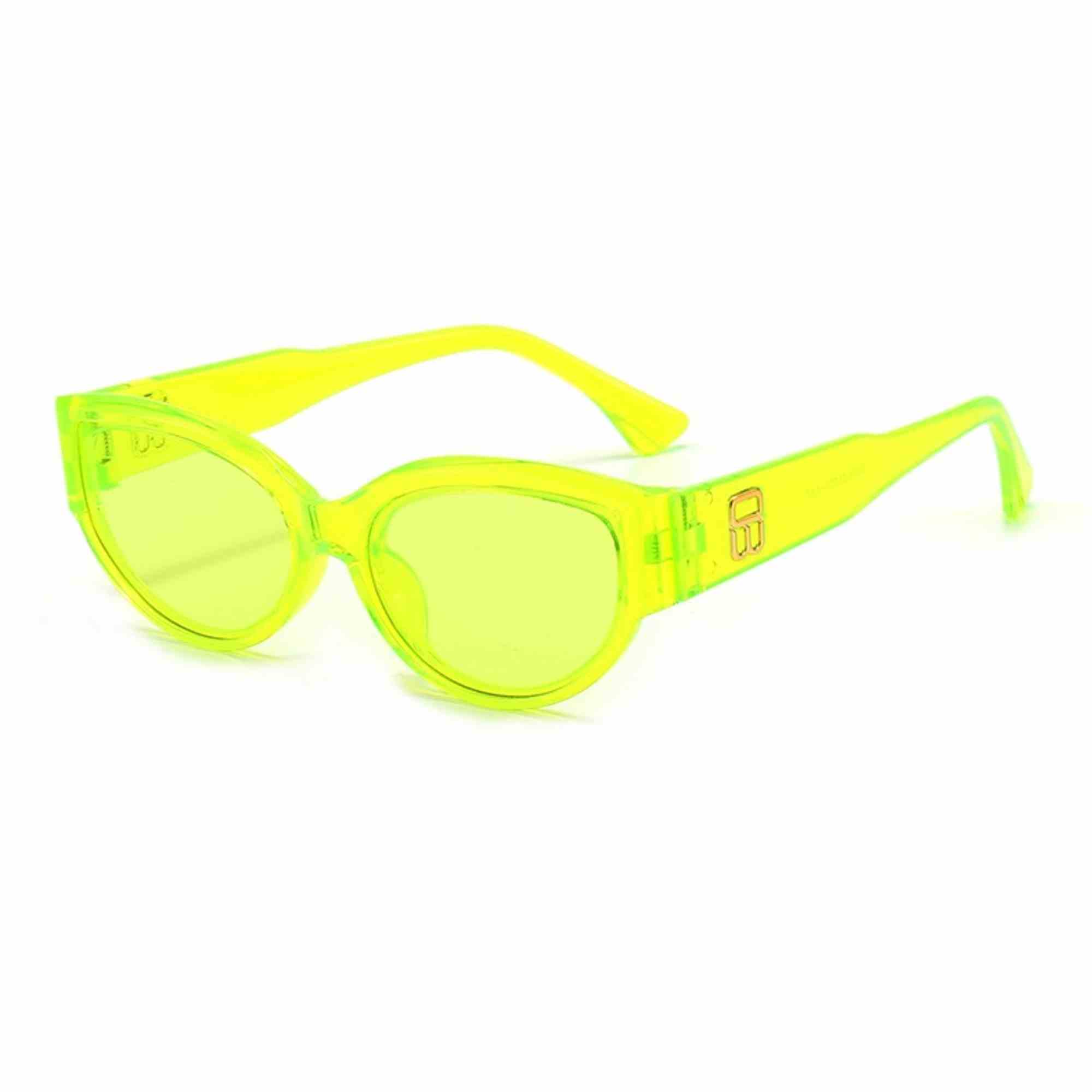 Geneva | Classic Oval Acetate Sunglasses