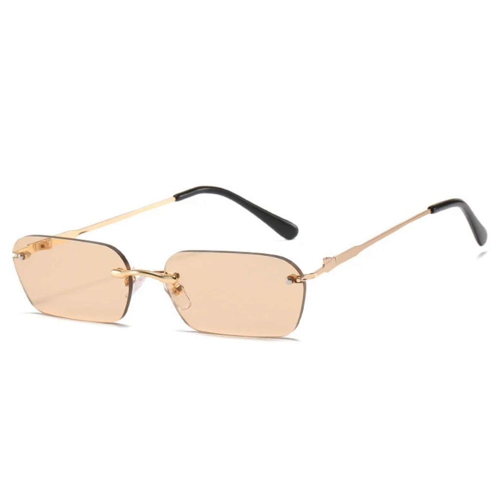 The Realist | Classic Rectangle Metal Sunglasses