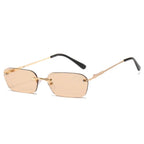 The Realist | Classic Rectangle Metal Sunglasses