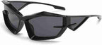 Aero Zenith | Futuristic Wraparound Acetate Sunglasses