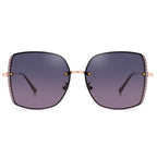 Caspian |Oversized Square PC Sunglasses