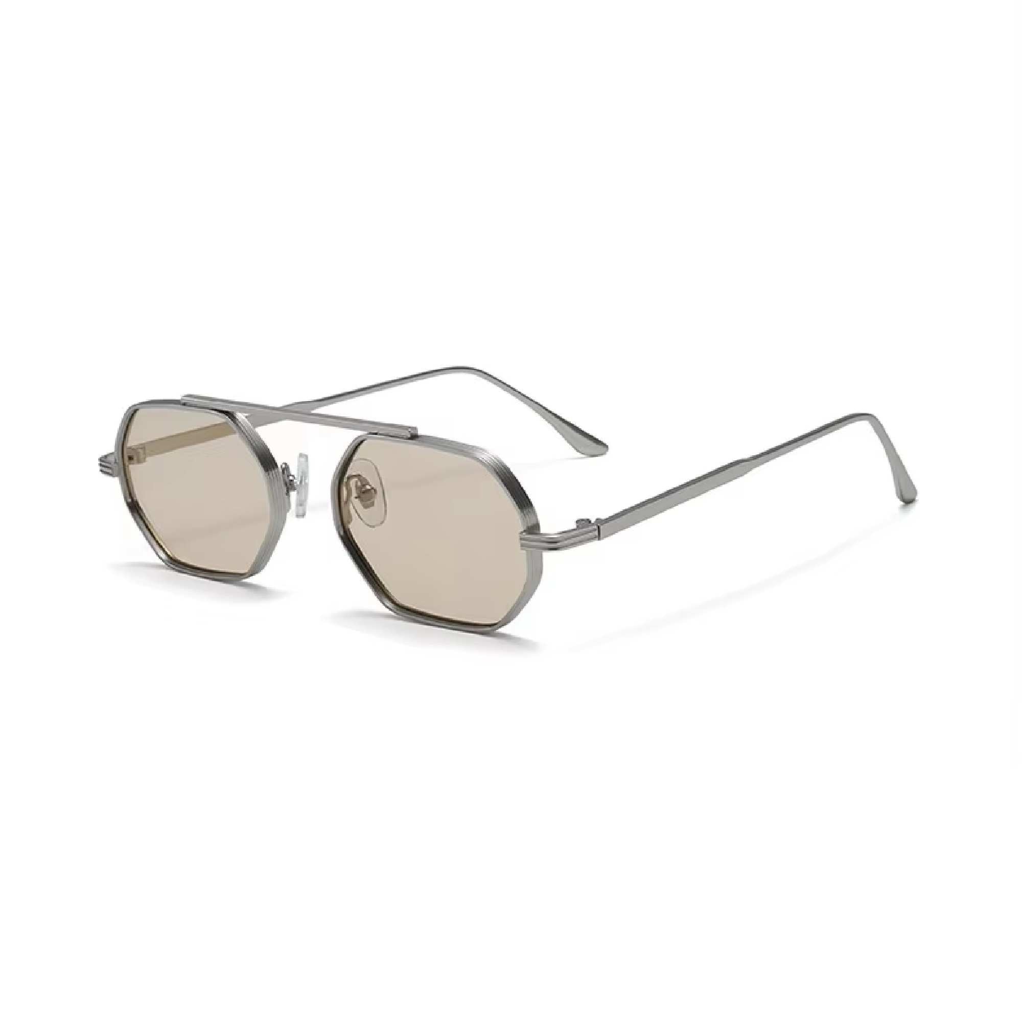 Paloma | Classic Oval / Octagon Metal Sunglasses