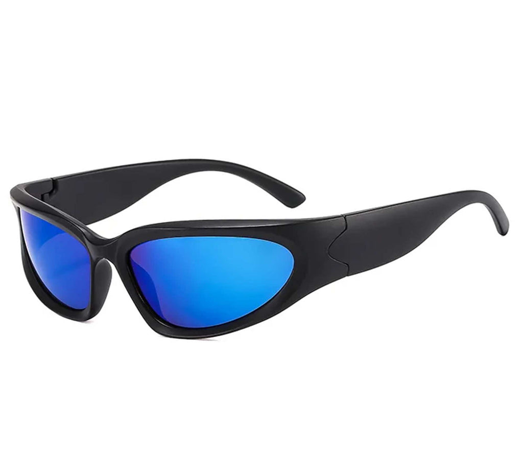 The Interceptor | Futuristic Wraparound Acetate Sunglasses