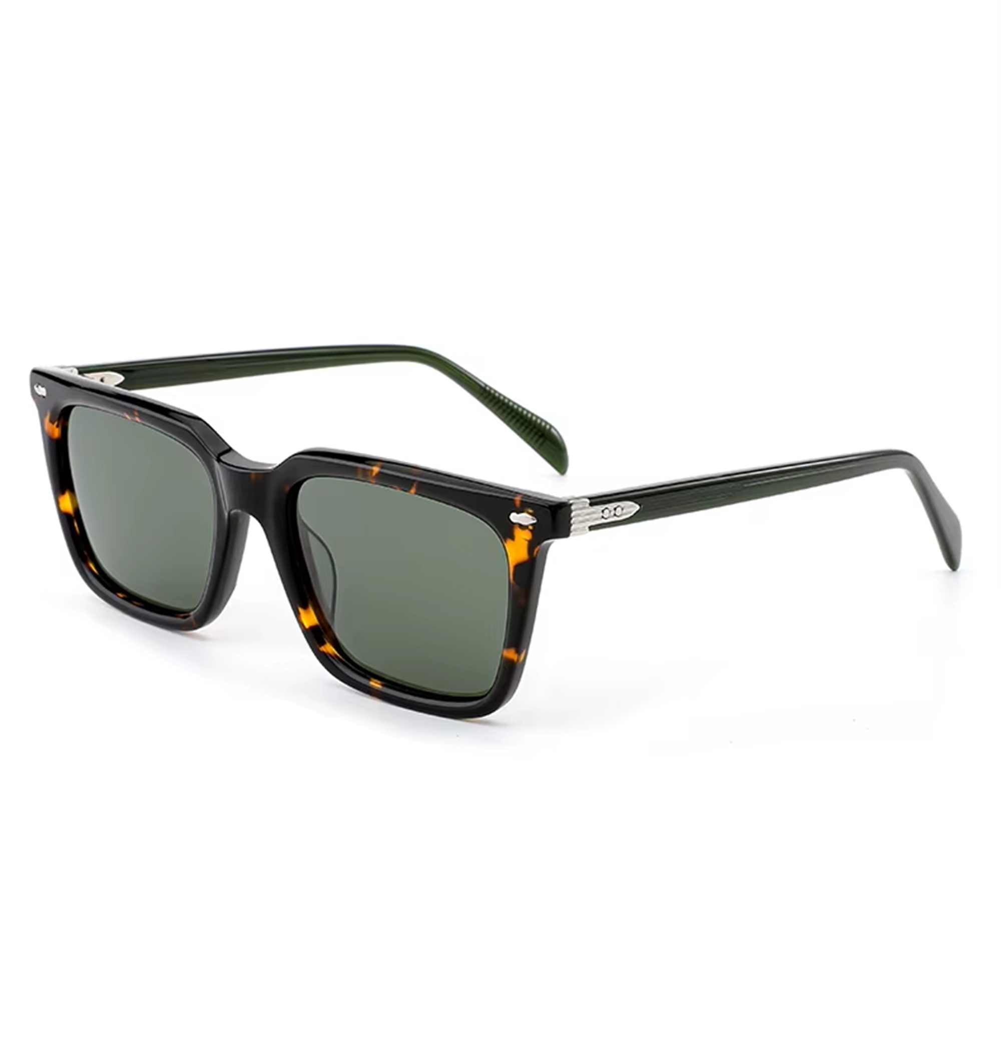 Moderne | Classic Rectangle Acetate Sunglasses