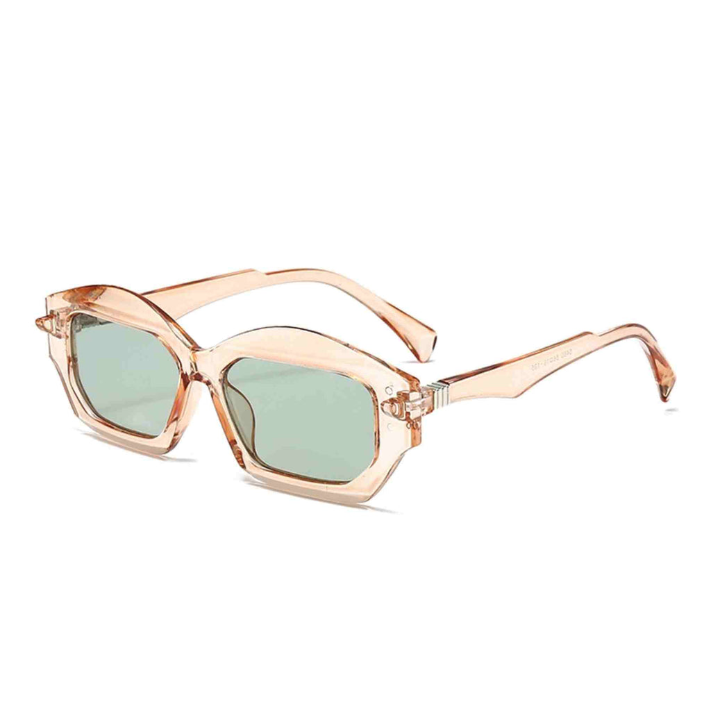 Eclipse Modern | Fashion Hexagonal Acetate Sunglasses