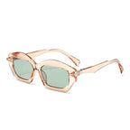 Eclipse Modern | Fashion Hexagonal Acetate Sunglasses