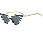 Vixen | Fashion Cat-Eye Metal Sunglasses