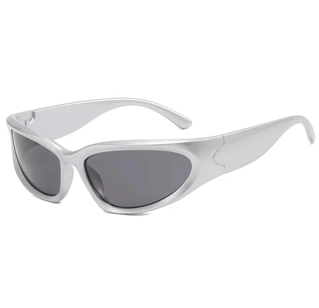 The Interceptor | Futuristic Wraparound Acetate Sunglasses