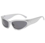 The Interceptor | Futuristic Wraparound Acetate Sunglasses