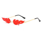 Fire | Funky Fire Metal Sunglasses