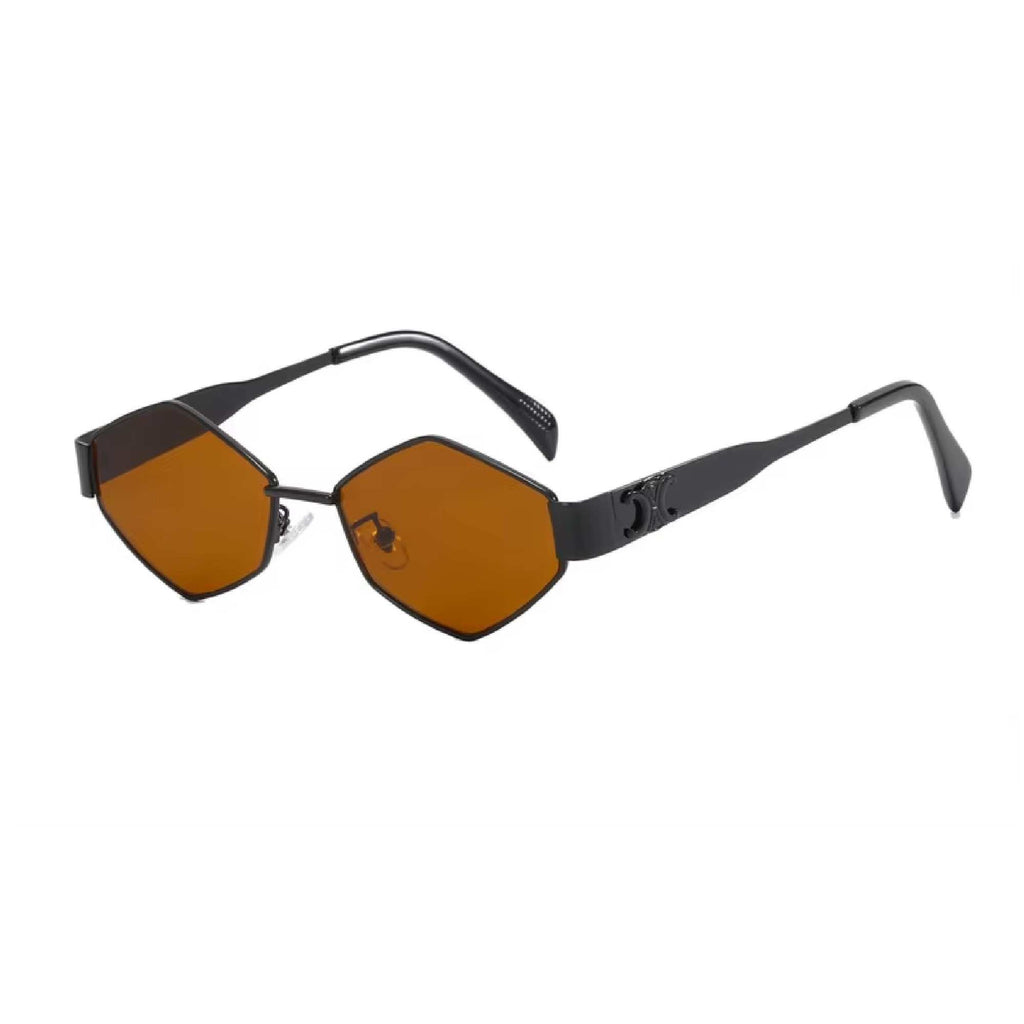 Verona | Classic Hexagonal Metal Sunglasses