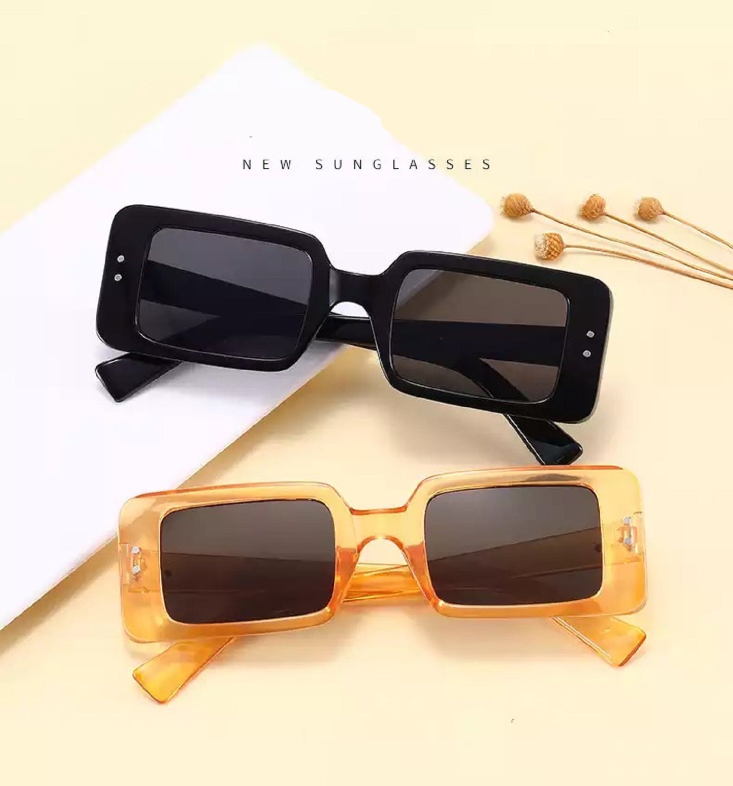 Garnet |Classic Rectangle PC Sunglasses