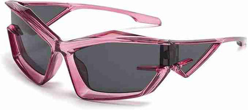 Aero Zenith | Futuristic Wraparound Acetate Sunglasses