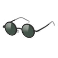 Citrine |Adjustable Tint Round Metal Sunglasses