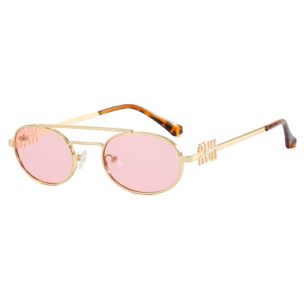 Volt | Classic Oval Metal Sunglasses